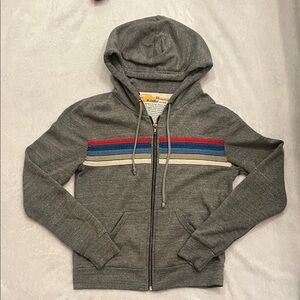 AVIATOR NATION Grey Zip Up Size XS